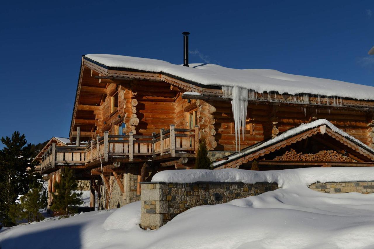 Chalet Lodge des Sens Bolquere Pyrenees 2000 Extérieur photo